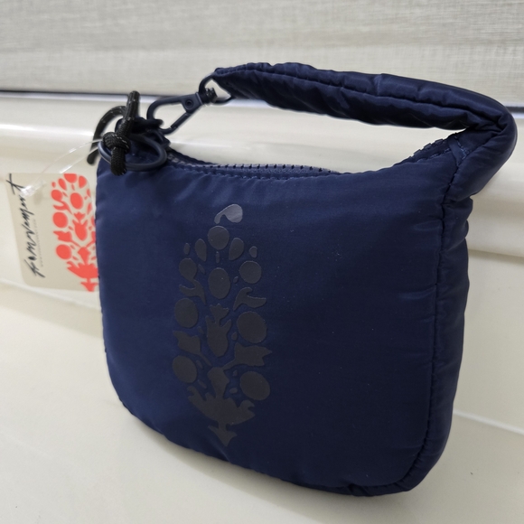 FP Movement by Free People Handbags - FP Movement by Free People Navy Blue Wristlet